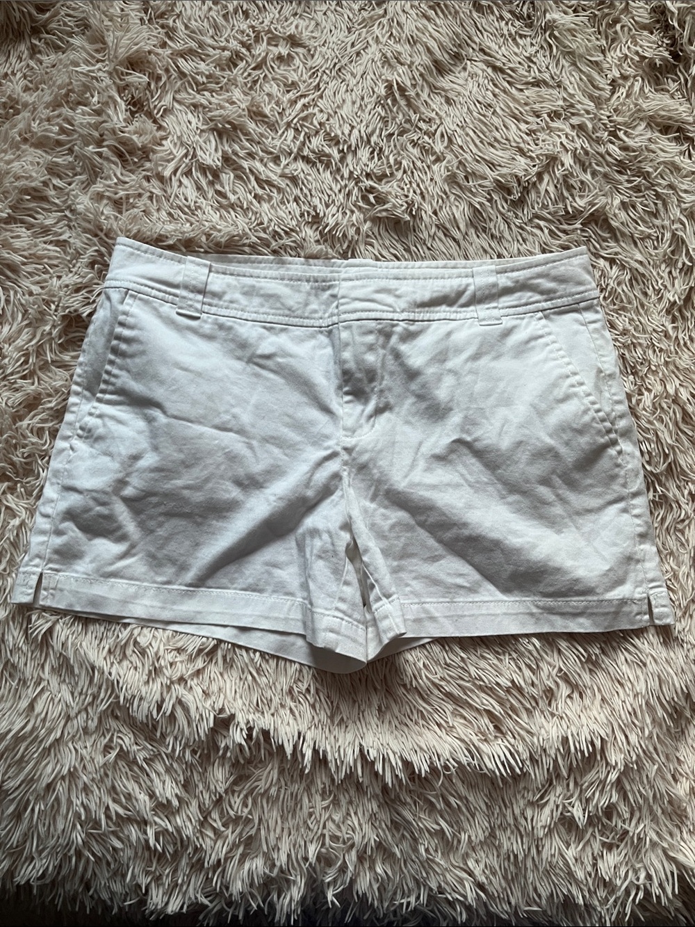 New York & Company White Shorts